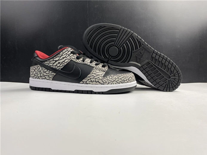188 Nike Dunk SB Low Supreme Black Cement 304292- AllSeason 2213