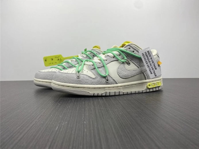 1898 Nike Dunk Low Off-White Lot 36 DJ0950- EasyMatch 1950