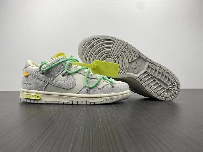 1898 Nike Dunk Low Off-White Lot 36 DJ0950- EasyMatch 1950
