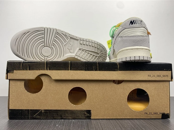 1898 Nike Dunk Low Off-White Lot 36 DJ0950- EasyMatch 1950