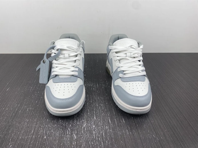 1928 OFF-WHITE Out Of Office "OOO" Low Tops Grey White OMIA189C99LEA EasyMatch 1429