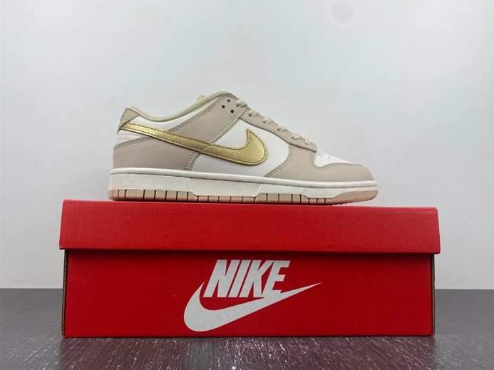 1957 Nike Dunk Low Phantom Metallic Gold DX5930- NewStyle 1761