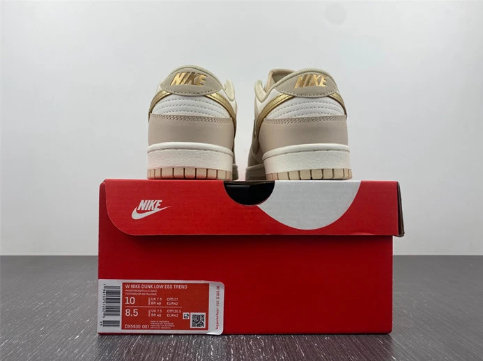 1957 Nike Dunk Low Phantom Metallic Gold DX5930- NewStyle 1761