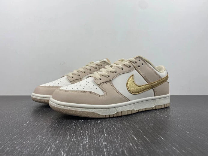 1957 Nike Dunk Low Phantom Metallic Gold DX5930- NewStyle 1761