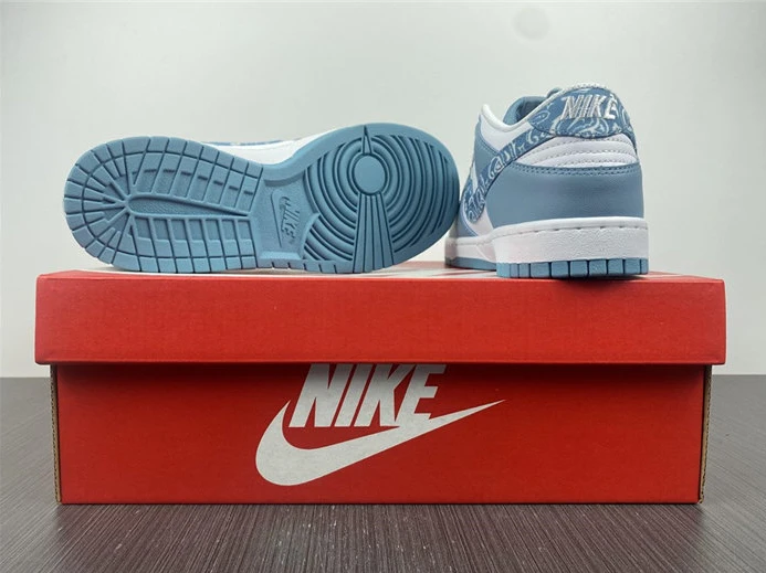 2029 Nike Dunk Low Essential Paisley Pack Worn Blue DH4401- BestValue 1979