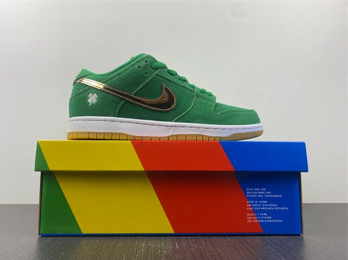 2145 Nike SB Dunk Low Pro St. Patrick's Day BQ6817 ModernLook 2061
