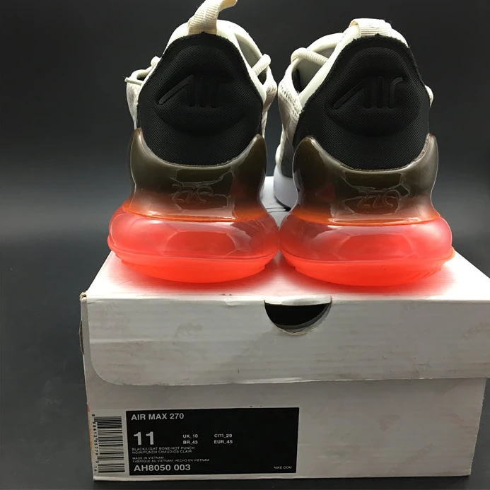 2328 Nike Air Max 270 Light Bone Hot Punch AH8050- SmartChoice 2664