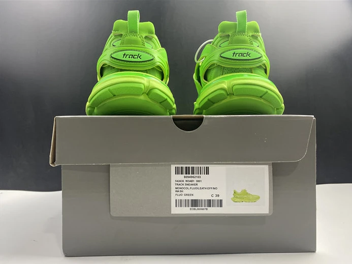 2356 BLCG TRACK TRAINER FLUO GREEN 542436 W3AB1 NewStyle 3502