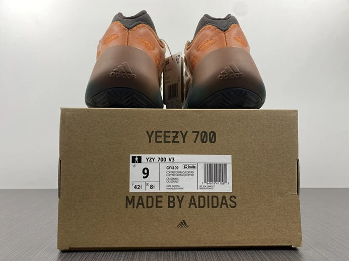 2391 adidas Yeezy 700 V3 Copper Fade GY StreetReady 3013