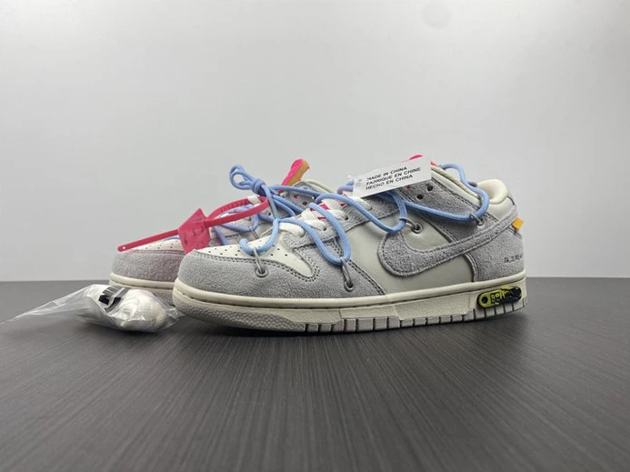 2402 Nike Dunk Low Off-White Lot 38 DJ0950- GoAnywhere 2358
