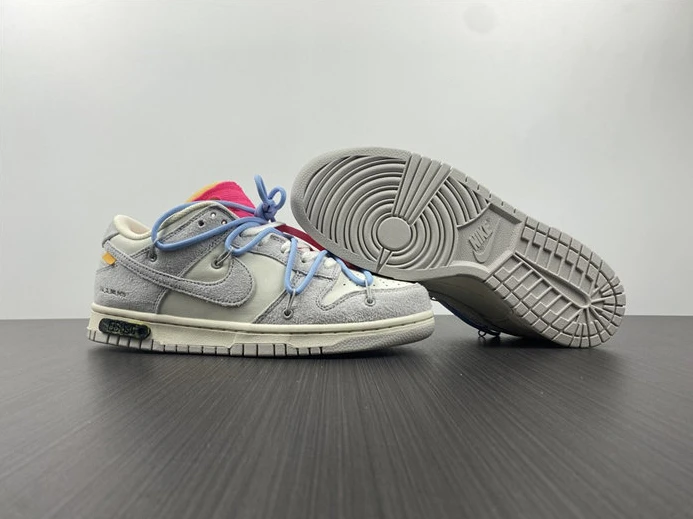 2402 Nike Dunk Low Off-White Lot 38 DJ0950- GoAnywhere 2358