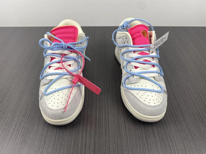 2402 Nike Dunk Low Off-White Lot 38 DJ0950- GoAnywhere 2358