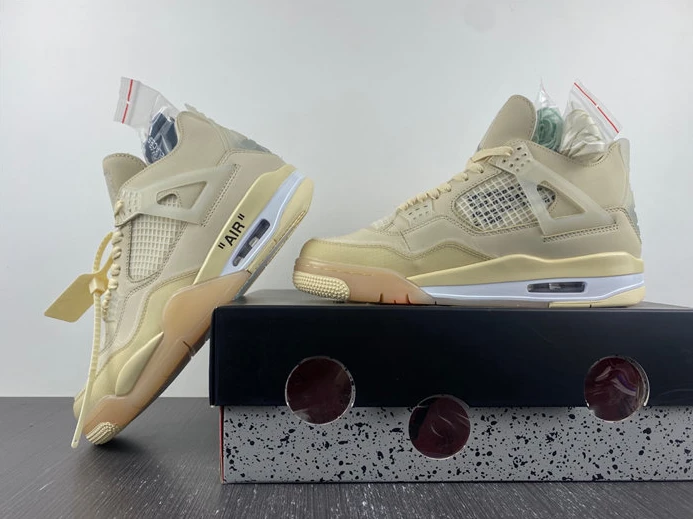 2414 Jordan 4 Retro Off-White Sail  CV9388- GoodFit 847