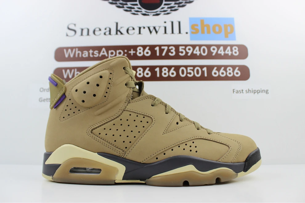 2428 GOAT Air Jordan 6 WMNS Gore-Tex “Brown Kelp” ModernLook 977