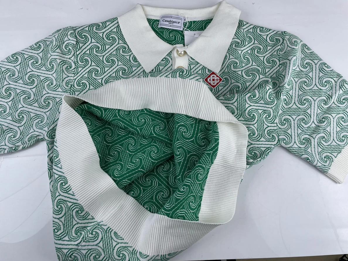 2597 Casablanca white green sweater Affordable 10
