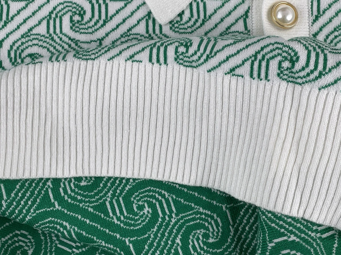 2597 Casablanca white green sweater Affordable 10