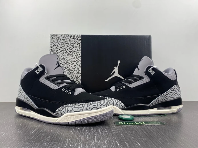 2637 Air Jordan 3 WMNS “Off Noir” CK9246- EasyMatch 733