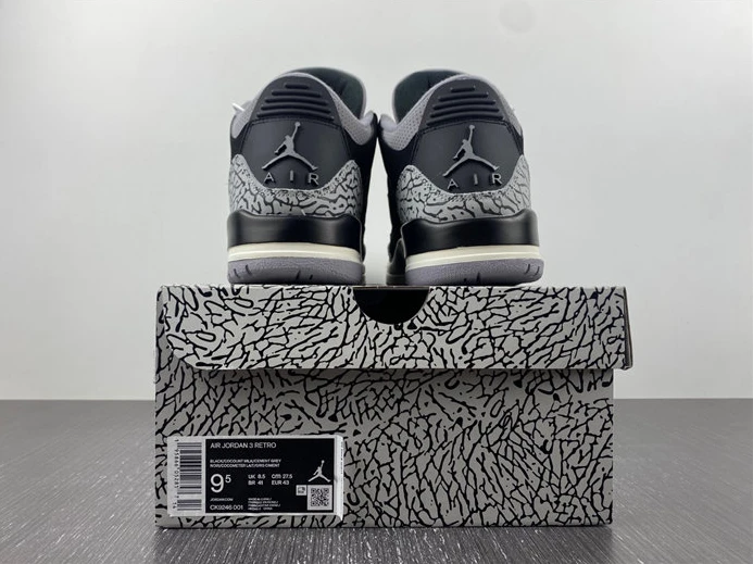 2637 Air Jordan 3 WMNS “Off Noir” CK9246- EasyMatch 733