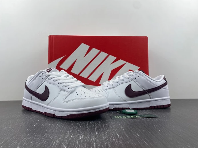 2724 Nike Dunk Low Retro White Night Maroon dv0831- BestValue 1766
