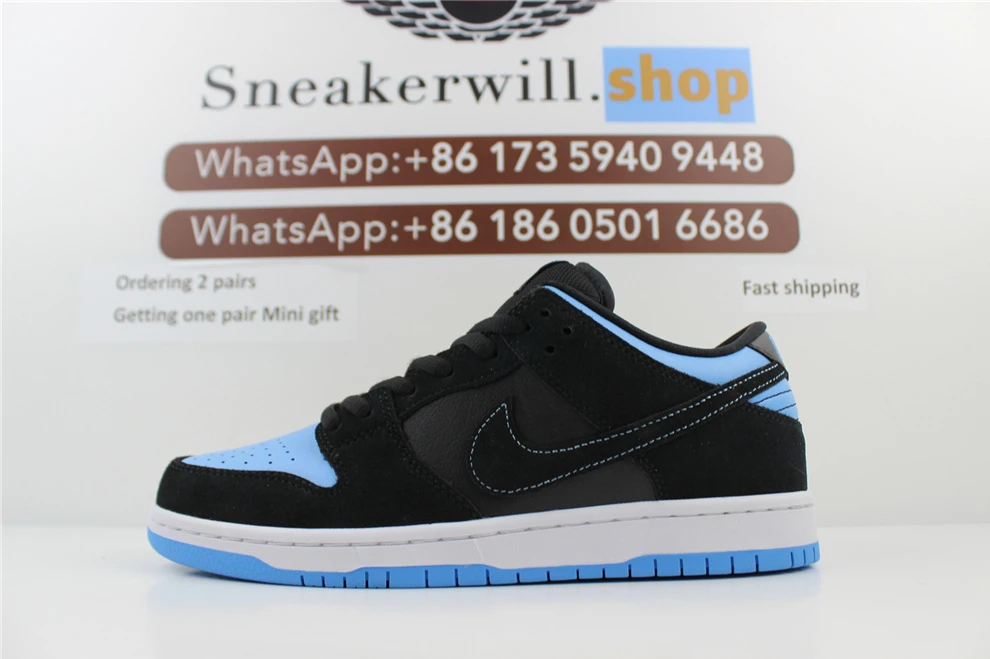 2769 Nike DUNK SB Low Black Blue Popular 1729