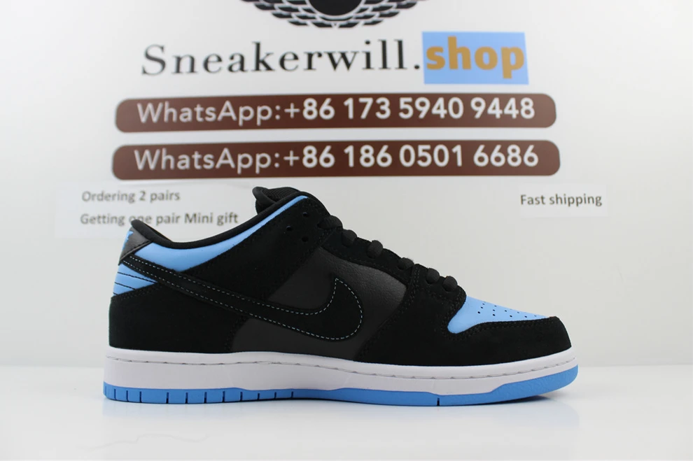 2769 Nike DUNK SB Low Black Blue Popular 1729