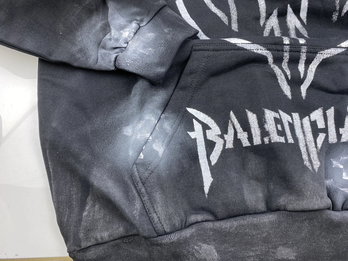 2840 Balenciaga Graffit Black Comfortable 66