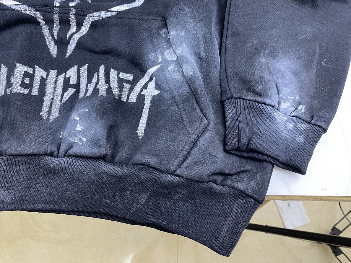 2840 Balenciaga Graffit Black Comfortable 66