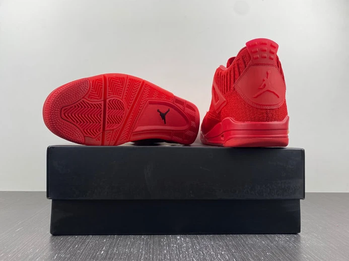 2856 Jordan 4 Retro Flyknit Red  AQ3559- WellDesigned 832