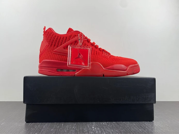 2856 Jordan 4 Retro Flyknit Red  AQ3559- WellDesigned 832