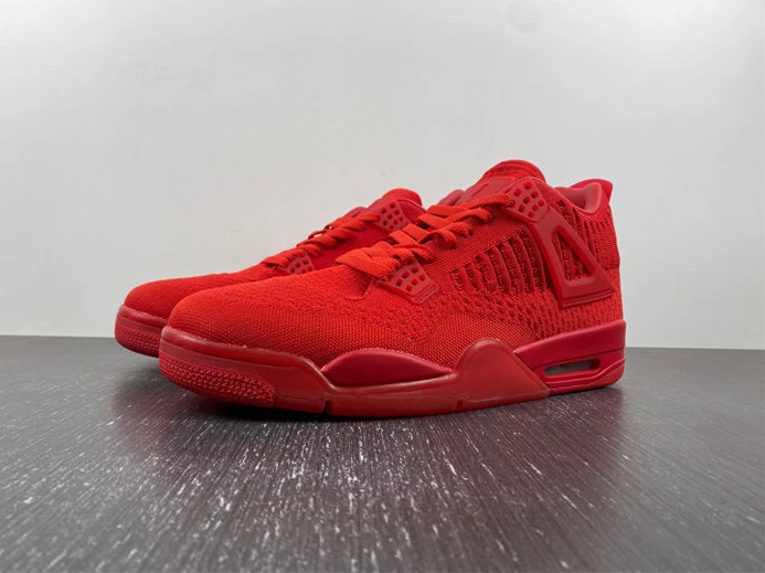 2856 Jordan 4 Retro Flyknit Red  AQ3559- WellDesigned 832