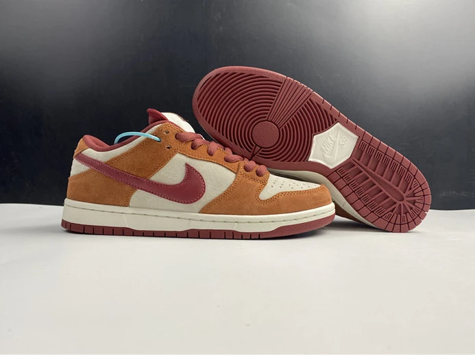 2912 Nike SB Dunk Low Pro Dark Russet Cedar BQ6817- Fashionable 2178