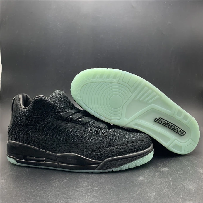 3246 Jordan3 Flyknit Black AQ1005- Popular 774