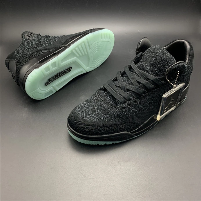 3246 Jordan3 Flyknit Black AQ1005- Popular 774