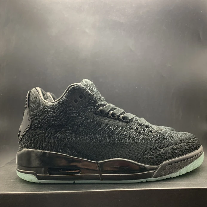 3246 Jordan3 Flyknit Black AQ1005- Popular 774