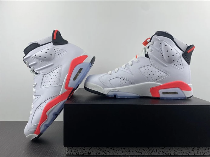 3252 Jordan 6 Retro Infrared White 384664- BestValue 988