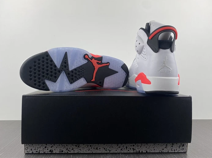 3252 Jordan 6 Retro Infrared White 384664- BestValue 988