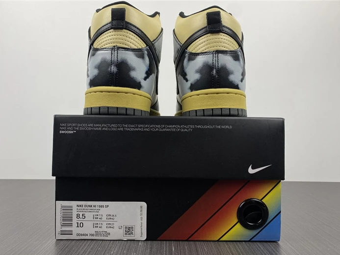 3255 Nike Dunk High 1985 Black Acid Wash DD9404- SportInspired 1994