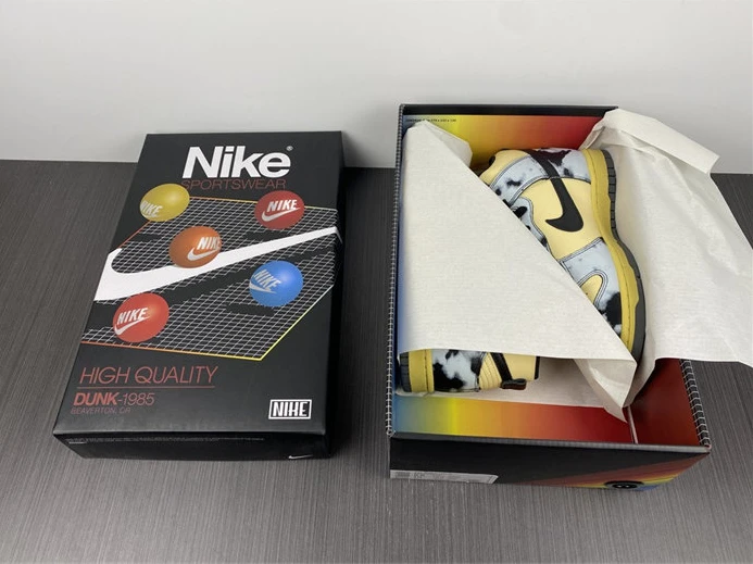 3255 Nike Dunk High 1985 Black Acid Wash DD9404- SportInspired 1994