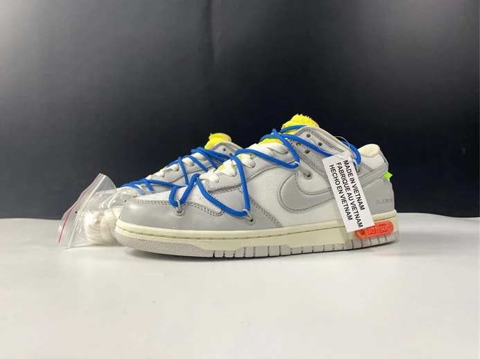 3293 Nike Dunk Low Off-White Lot 10 DM1602- GoAnywhere 1913