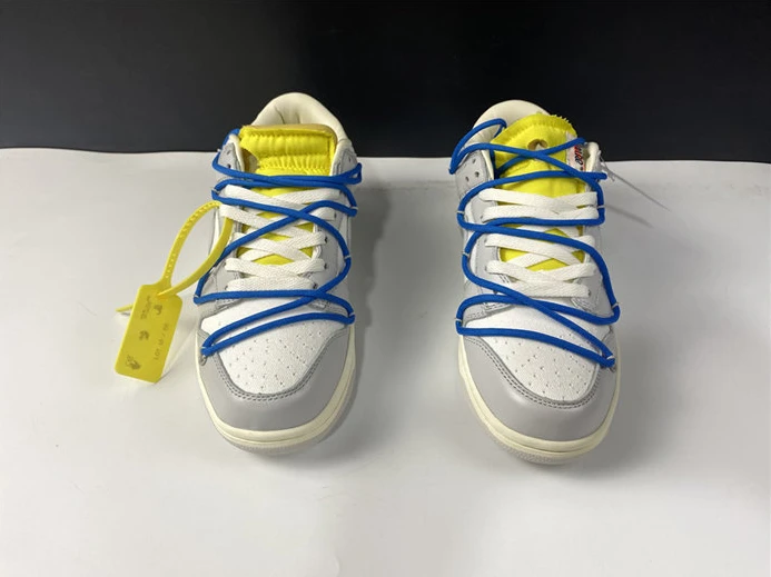 3293 Nike Dunk Low Off-White Lot 10 DM1602- GoAnywhere 1913