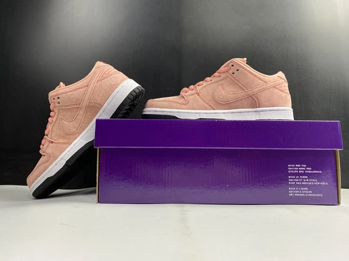 3297 Nike SB Dunk Low Pink Pig CV1655- Comfortable 2131