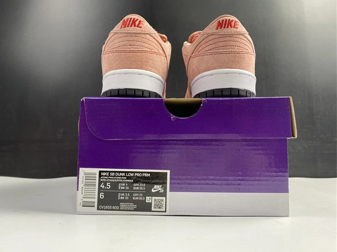3297 Nike SB Dunk Low Pink Pig CV1655- Comfortable 2131