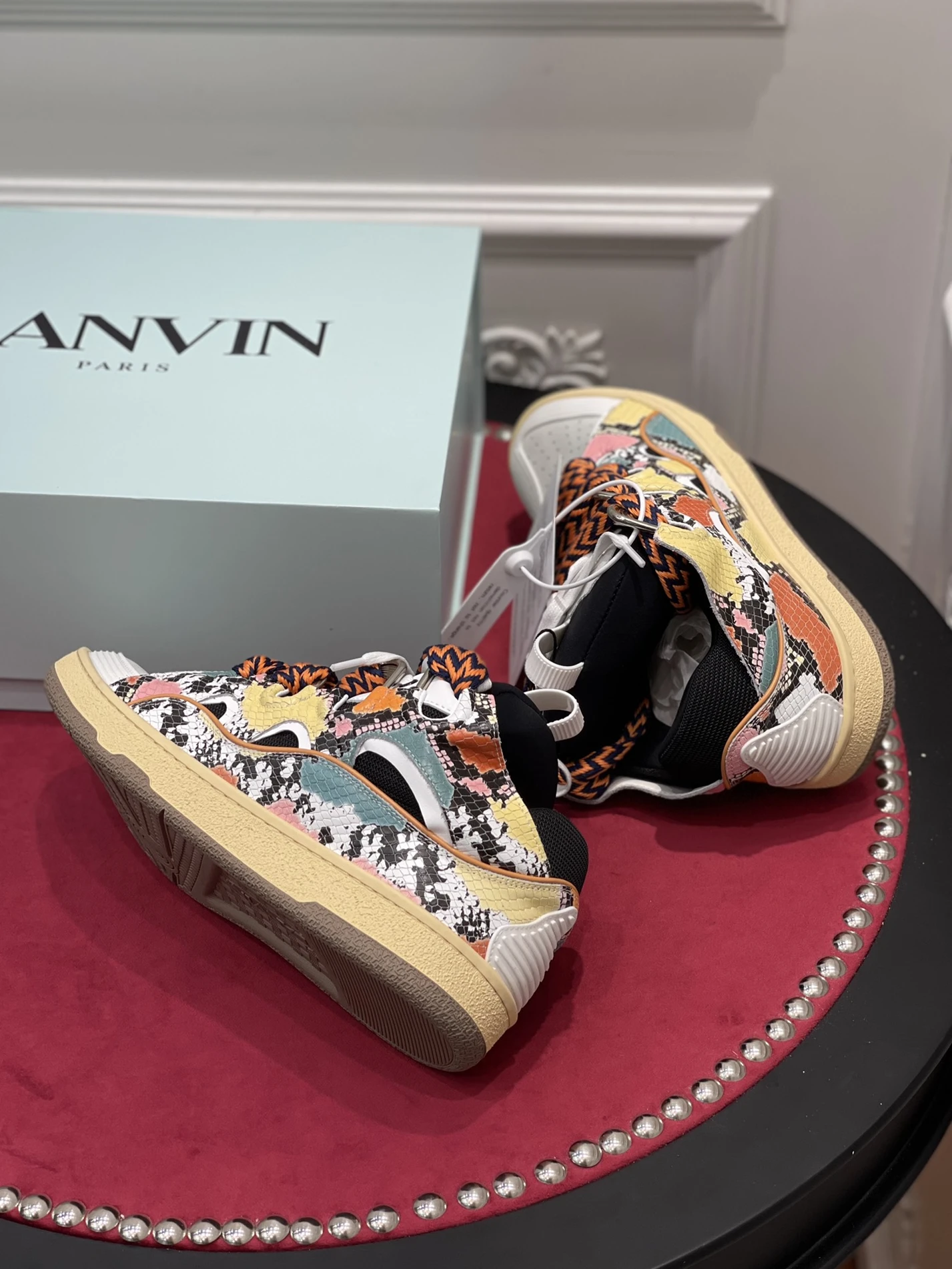 3484 Lanvin Leather Curb FM-SKRK11-PRPY-H21S WellDesigned 1496