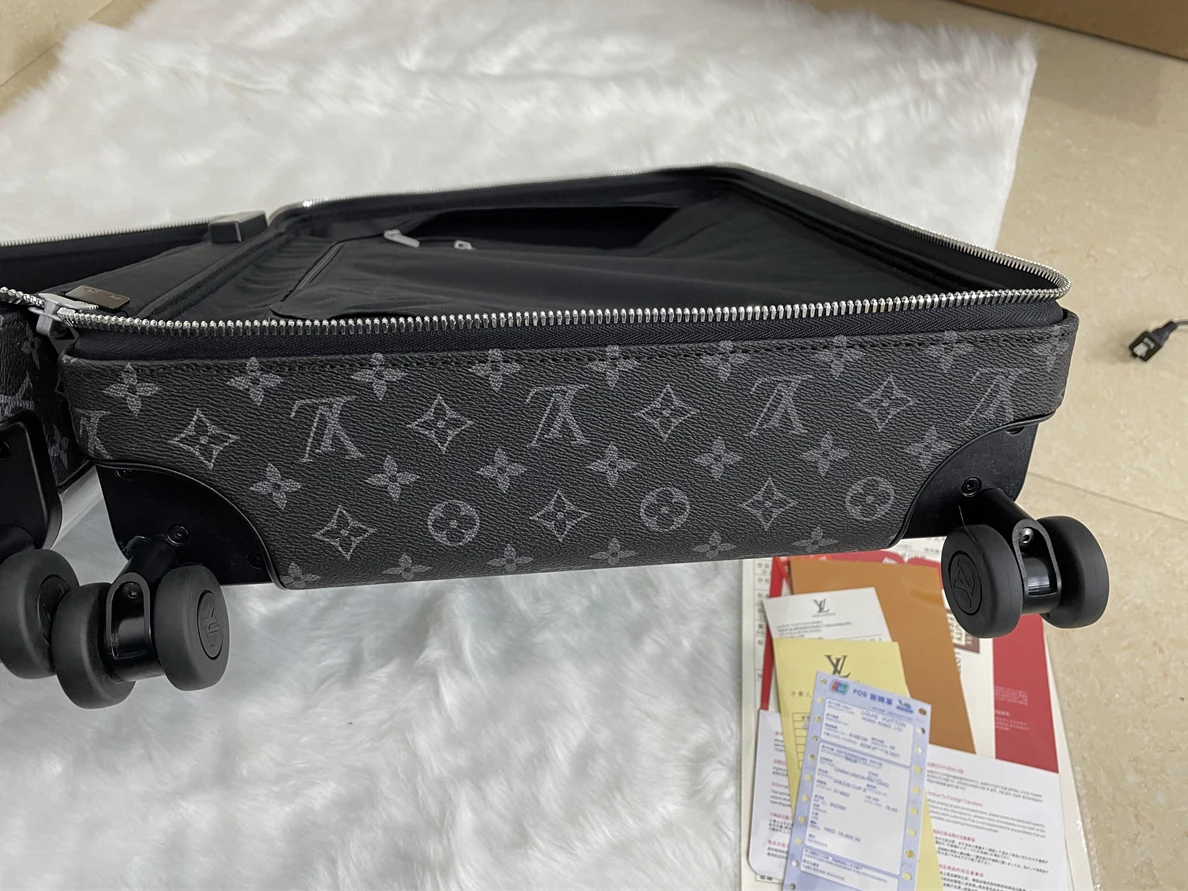 3490 LV Luggage suitcase Black Brown 24 inch (40x26x66cm, 5.8kg) NewStyle 184