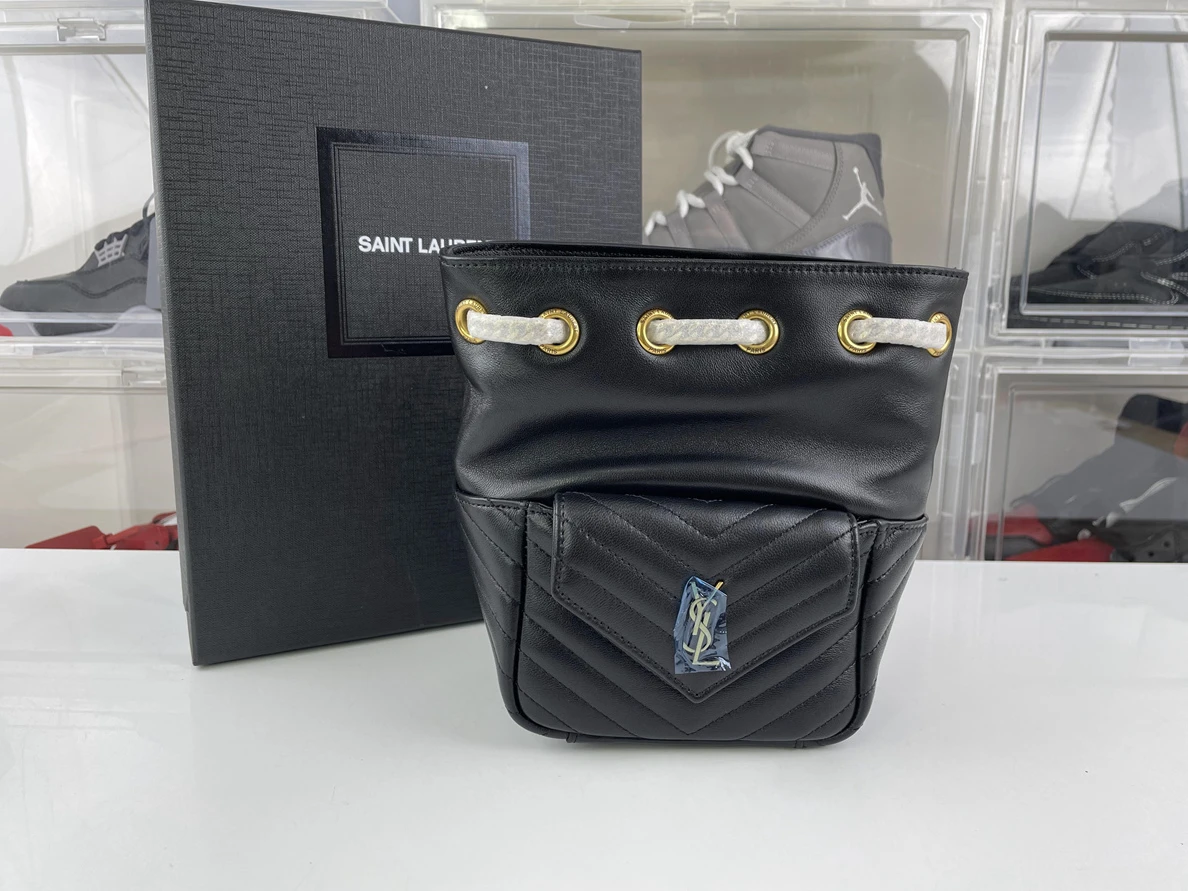 3511 YSL Mini Black Bucket ( 19 x 13 x 13 cm) Affordable 278