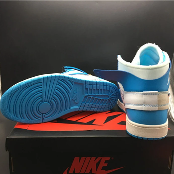 3549 Jordan1 Retro Off-White University Blue AQ0818- Fashionable 558