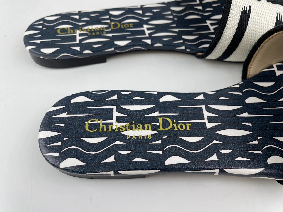 356 Miss Dior Blue White slipper BestValue 1536