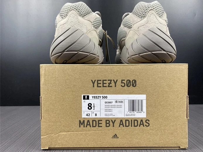 3584 adidas Yeezy 500 Ash Grey GX Comfortable 2971