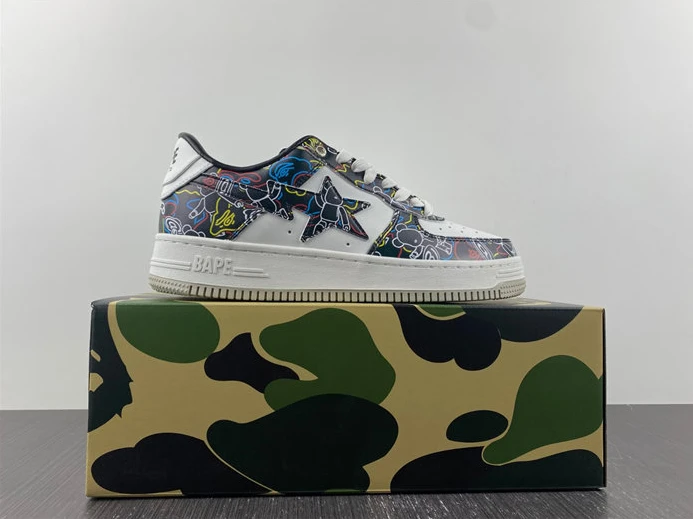 3708 A Bathing Ape Bape Sta Medicom Toy Bearbrick Camo Black SmartChoice 2791