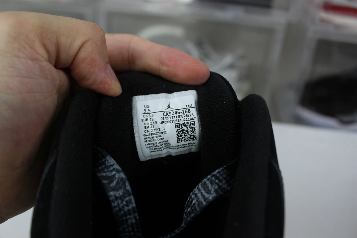 3715 GOAT Air Jordan 3 Black Cat 2024 version HighQuality 714